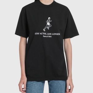 Sporty & rich “live longer” T-shirt